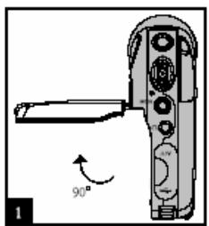 GENIUS DV410 - Using the LCD panel - 1