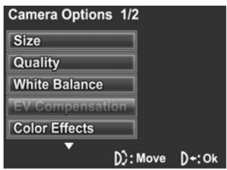 GENIUS DV505 - Exposure adjustment (EV) - 1