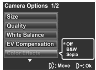 GENIUS DV505 - Color effects - 2