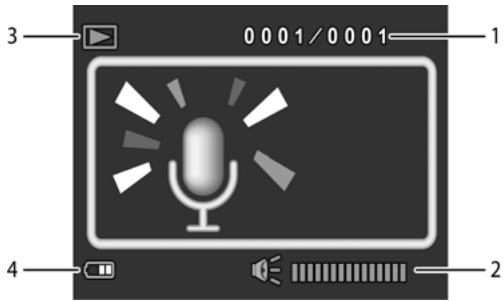 GENIUS DV505 - VoicePlaybackmodeicons - 1