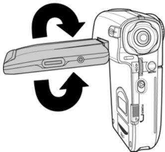 GENIUS DV505 - Adjusting the LCD display - 2