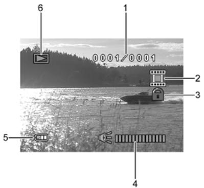 GENIUS DV505 - MoviePlaybackmodeicons - 1