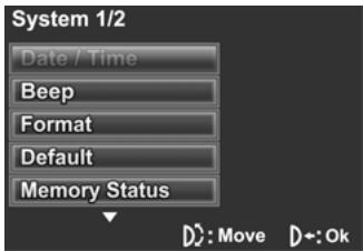 GENIUS DV505 - Setting the date and time - 1