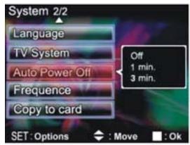 GENIUS DV5122 - Setup mode - 8
