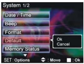 GENIUS DV5122 - Setup mode - 7