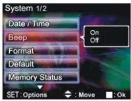 GENIUS DV5122 - Setup mode - 3