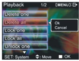 GENIUS DV5122 - Playback menu - 3