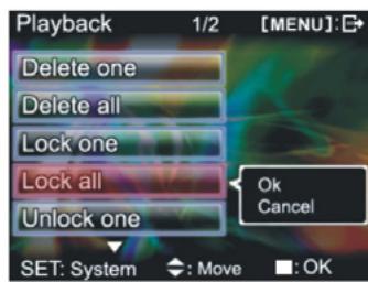 GENIUS DV5122 - Playback menu - 11