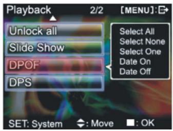 GENIUS DV5122 - Playback menu - 14
