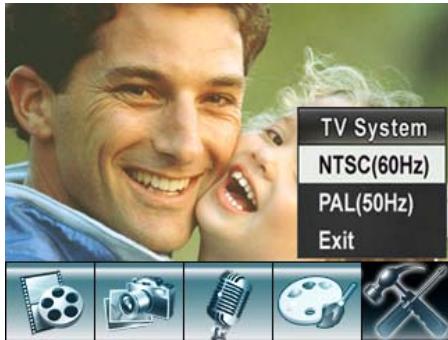 GENIUS DV5131 - TV System option - 3