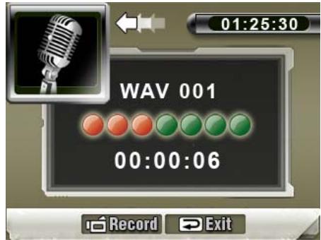 GENIUS DV5131 - To enable voice recording: - 3