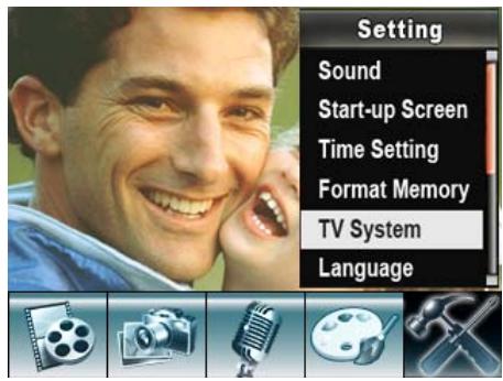 GENIUS DV5131 - TV System option - 1