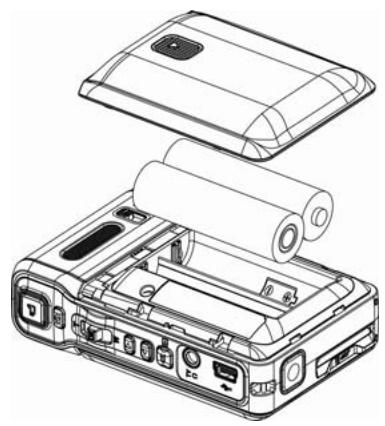 GENIUS DV5131 - Loading the Battery - 1