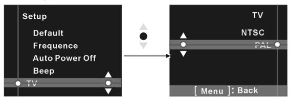 GENIUS DV600 - Options setup - 3