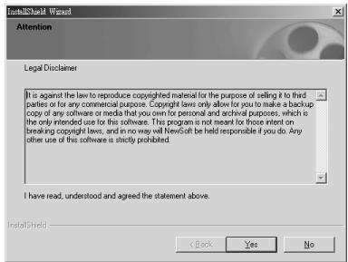 GENIUS DV600 - NewSoft application installation - 2