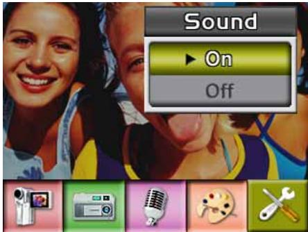 GENIUS DV601 - - Sound Setting - 2