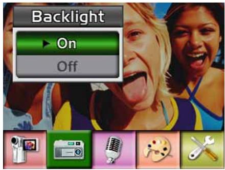 Backlight On Off