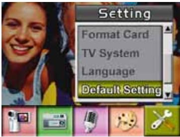 GENIUS DV601 - - Default Setting - 1