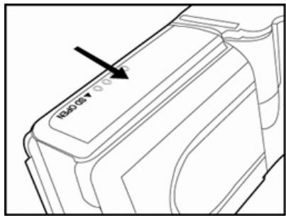 GENIUS DV813 - Removing an SD memory card - 1
