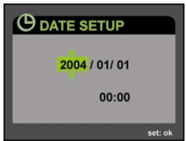 GENIUS DV813 - Setting the Date and Time - 3