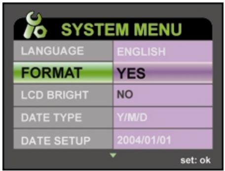 GENIUS DV813 - Formatting Internal Memory or an SD Memory Card - 1