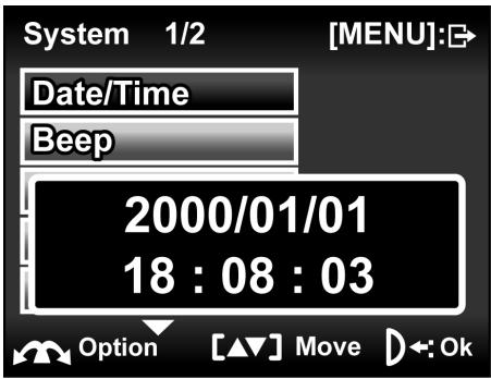 GENIUS DV815Z - Setting the date and time - 2