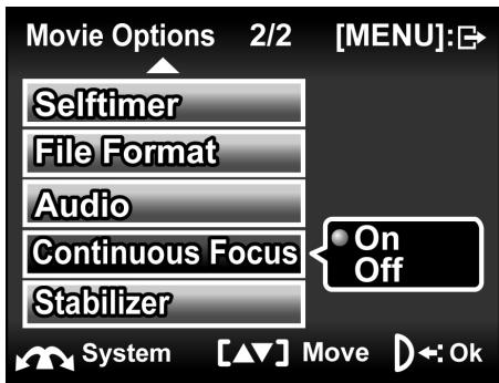 GENIUS DV815Z - Continuous focus - 2