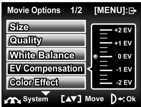 GENIUS DV815Z - Exposure adjustment (EV) - 2