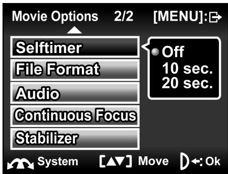 GENIUS DV815Z - Self timer - 2