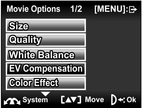 GENIUS DV815Z - Exposure adjustment (EV) - 1