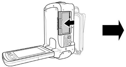 GENIUS DV815Z - Inserting an SD card - 1