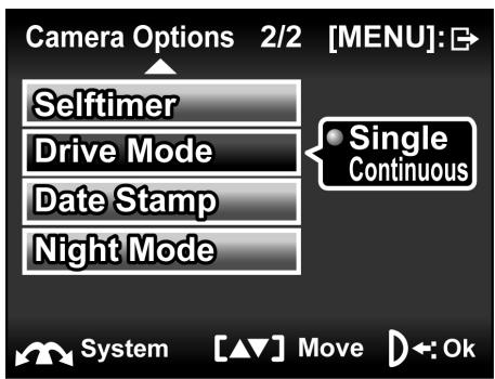 GENIUS DV815Z - Drive mode - 2