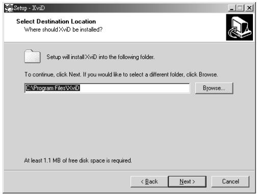 GENIUS DV815Z - XviD codec for PC - 3
