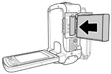 GENIUS DV815Z - Inserting the batteries - 2