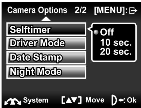 GENIUS DV815Z - Self timer - 2