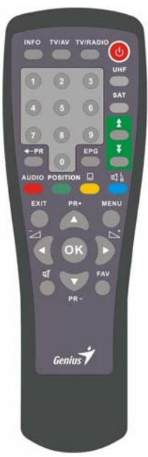 GENIUS DVB-T31 - Remote Control - 1