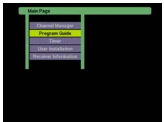 GENIUS DVB-T31 - EPG (Electronic Program Guide) - 1