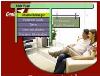 GENIUS DVB-T31 - Channel Manager - 1