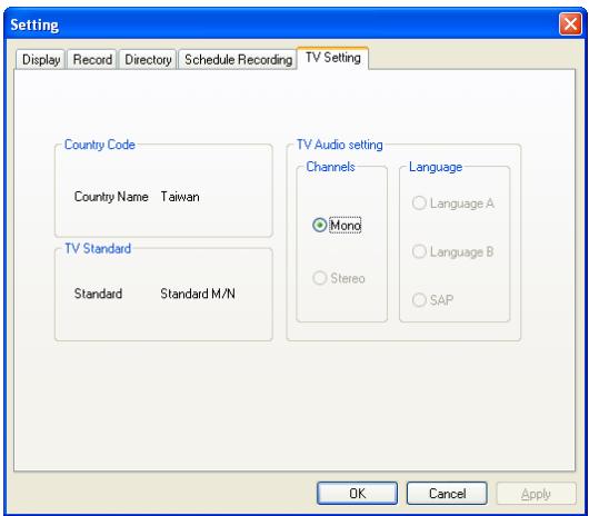 GENIUS DVBD01 - TV Setting - 1