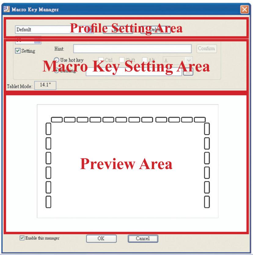 GENIUS F610 - Macro Key Manager Control Panel Introduction - 1