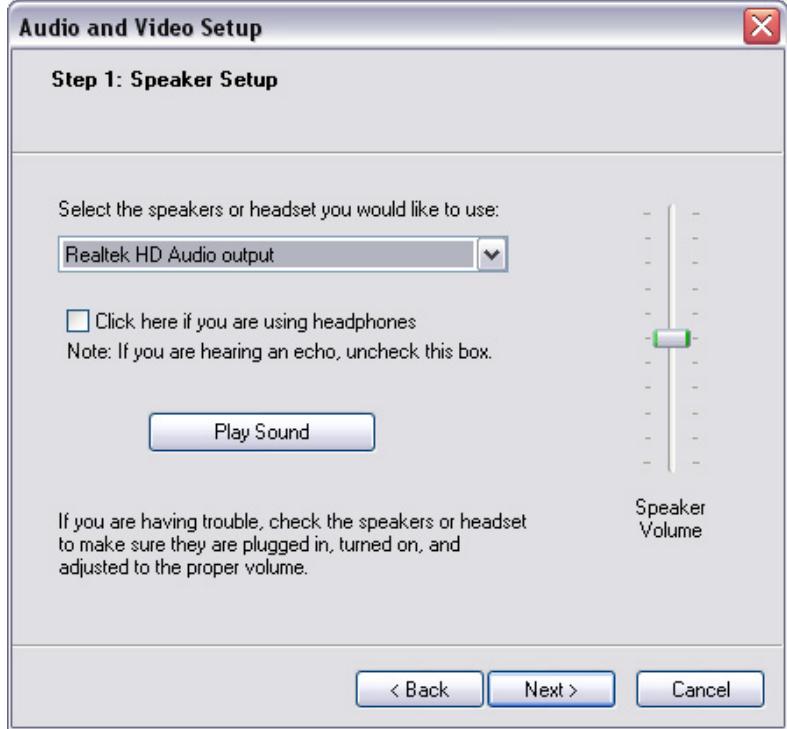 GENIUS FACECAM310 - In Step 1, leave the dropdown list unchanged and click Next button. - 1