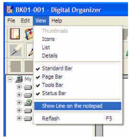 GENIUS G-NOTE 5000 - The Digital Organizer main screen - 3