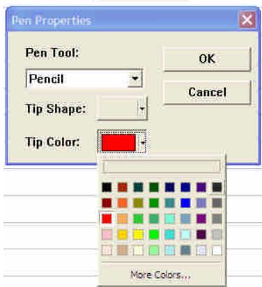 GENIUS G-NOTE 5000 - Annotate pen properties - 4