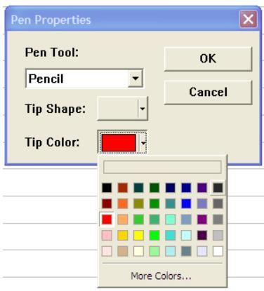 GENIUS G-NOTE 7100 - Annotate pen properties - 3