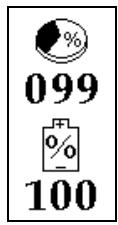GENIUS G-NOTE 7100 - The remaining disk space / battery capacity display - 3