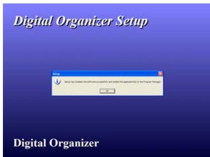 GENIUS G-NOTE 7100 - Installing the Digital Organizer software - 2