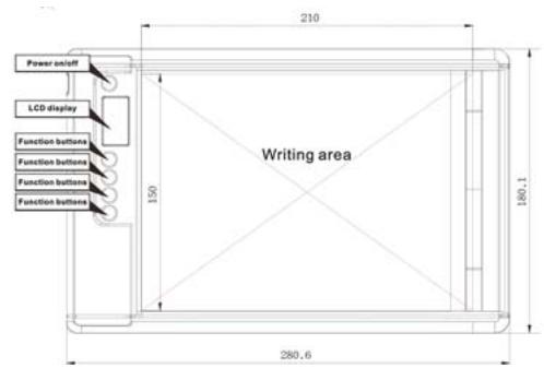 GENIUS G-NOTE 7100 - Attaching a paper notepad - 1