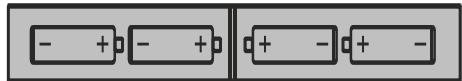 GENIUS G-NOTE 7100 - Installation of the batteries - 4
