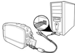 GENIUS G-SHOT DV511 - Connecting to a computer - 1