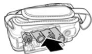 GENIUS G-SHOT DV511 - Inserting the batteries - 2